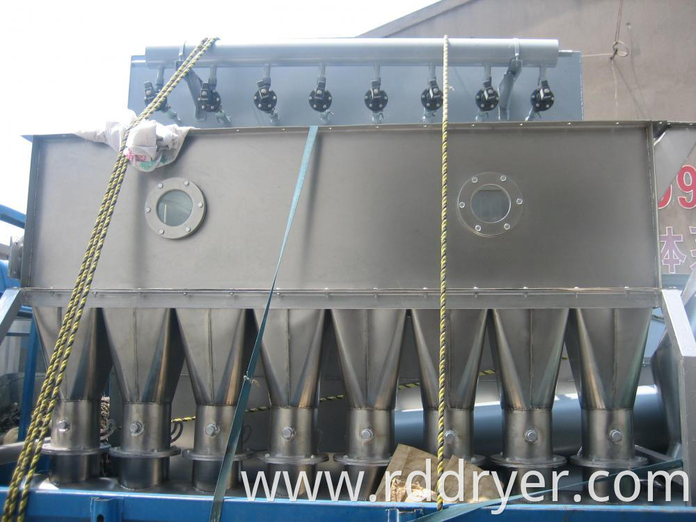 Horizontal Boiling Fluid Bed Dryer for Chemical Powder